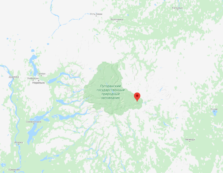 Где находится Норильск: показать на карте Красноярского края
