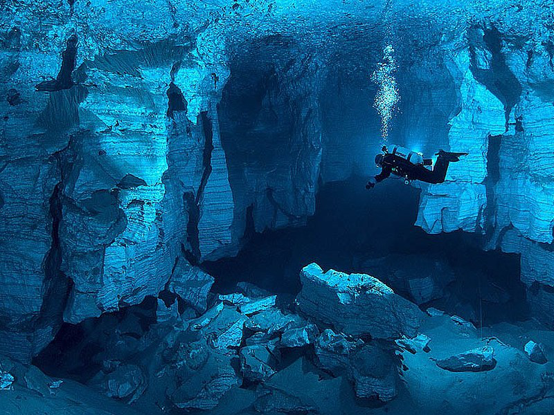 Подводная пещера орда